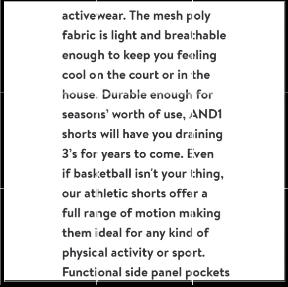 B Gift Men's Black Athletic Basketball Shorts - Picture 5 of 8